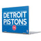 NBA Detroit Pistons Standard - Blue Pixelbook Skin